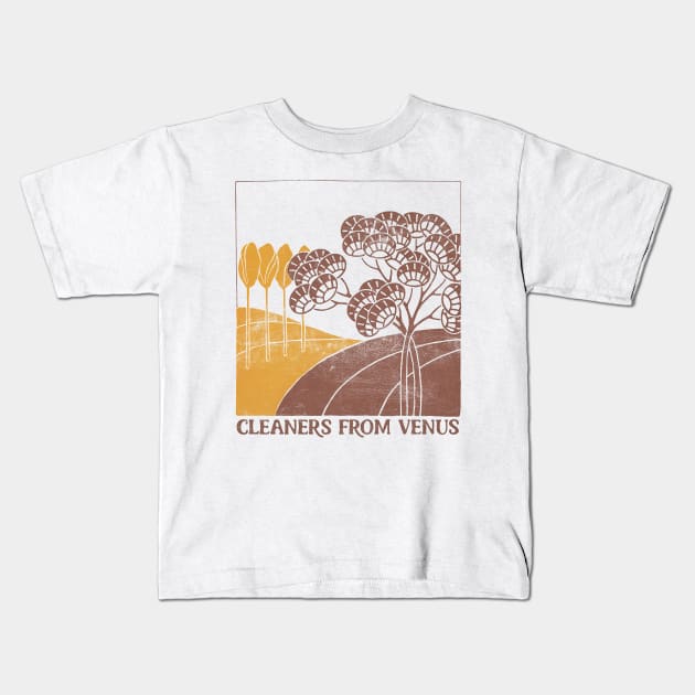 Cleaners From Venus ……… Original Fan Artwork Kids T-Shirt by unknown_pleasures